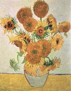 sun flowers Vincent Van Gogh
